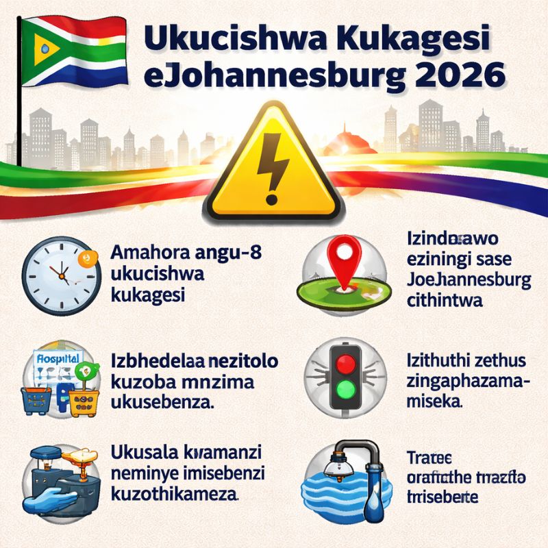 Isaziso Sokucishwa Kukagesi eJohannesburg