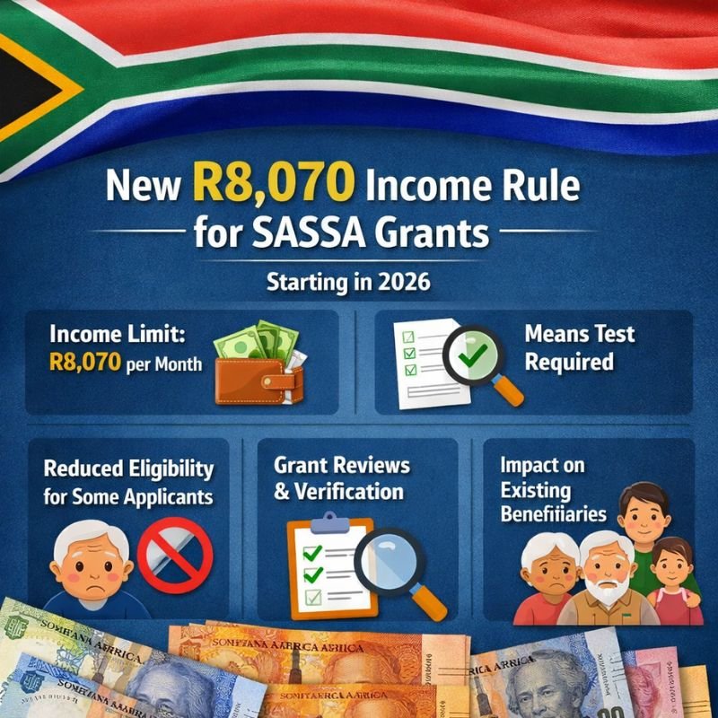 SASSA Grants Starts In 2026