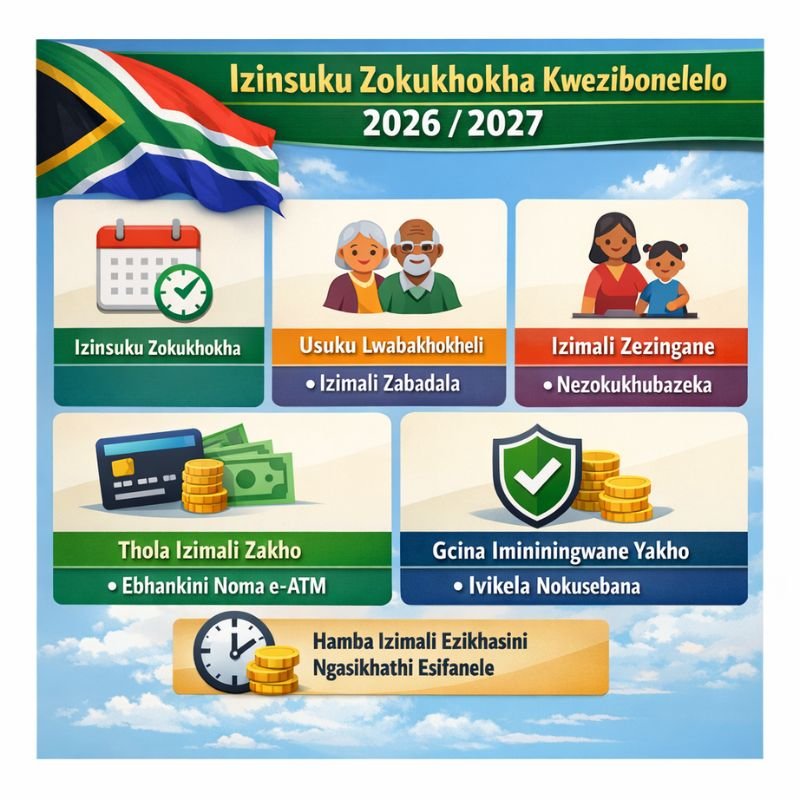SASSA Ikhipha Uhlelo Lokukhokha Olusha