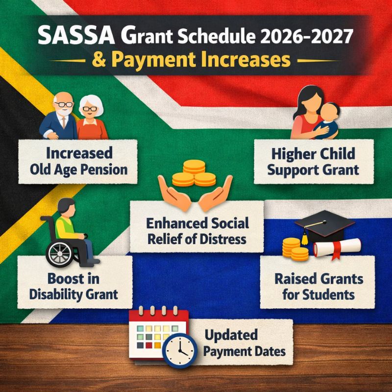 South Africa Grant Schedule update
